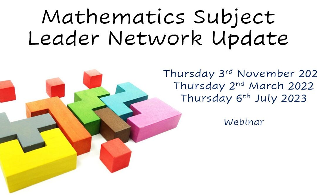 Maths Subject Leader Network Meeting